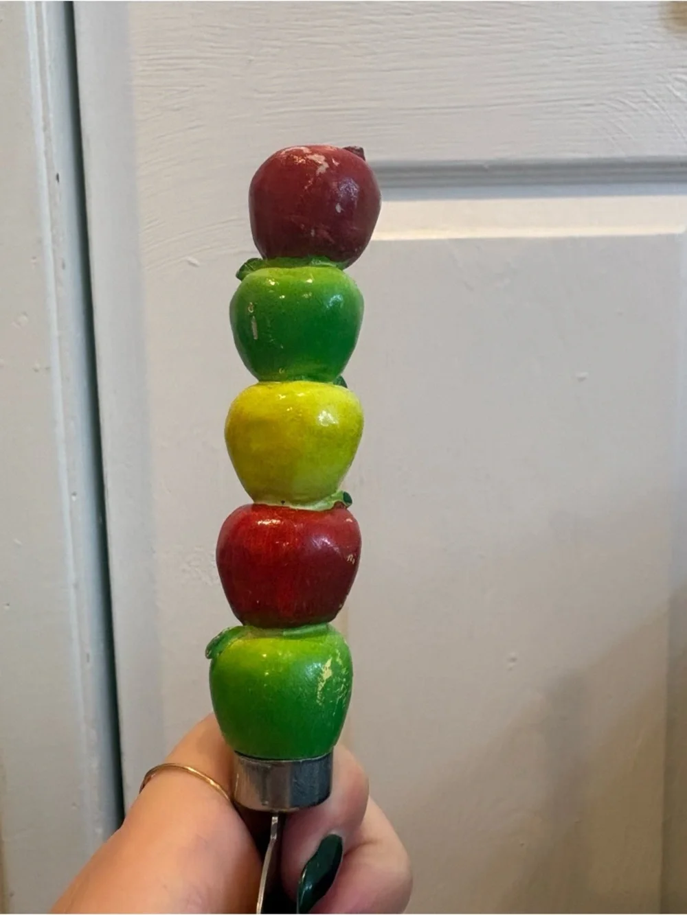 Boston Warehouse Multicolor Beaded Handle Cake Server - Red Green Yellow